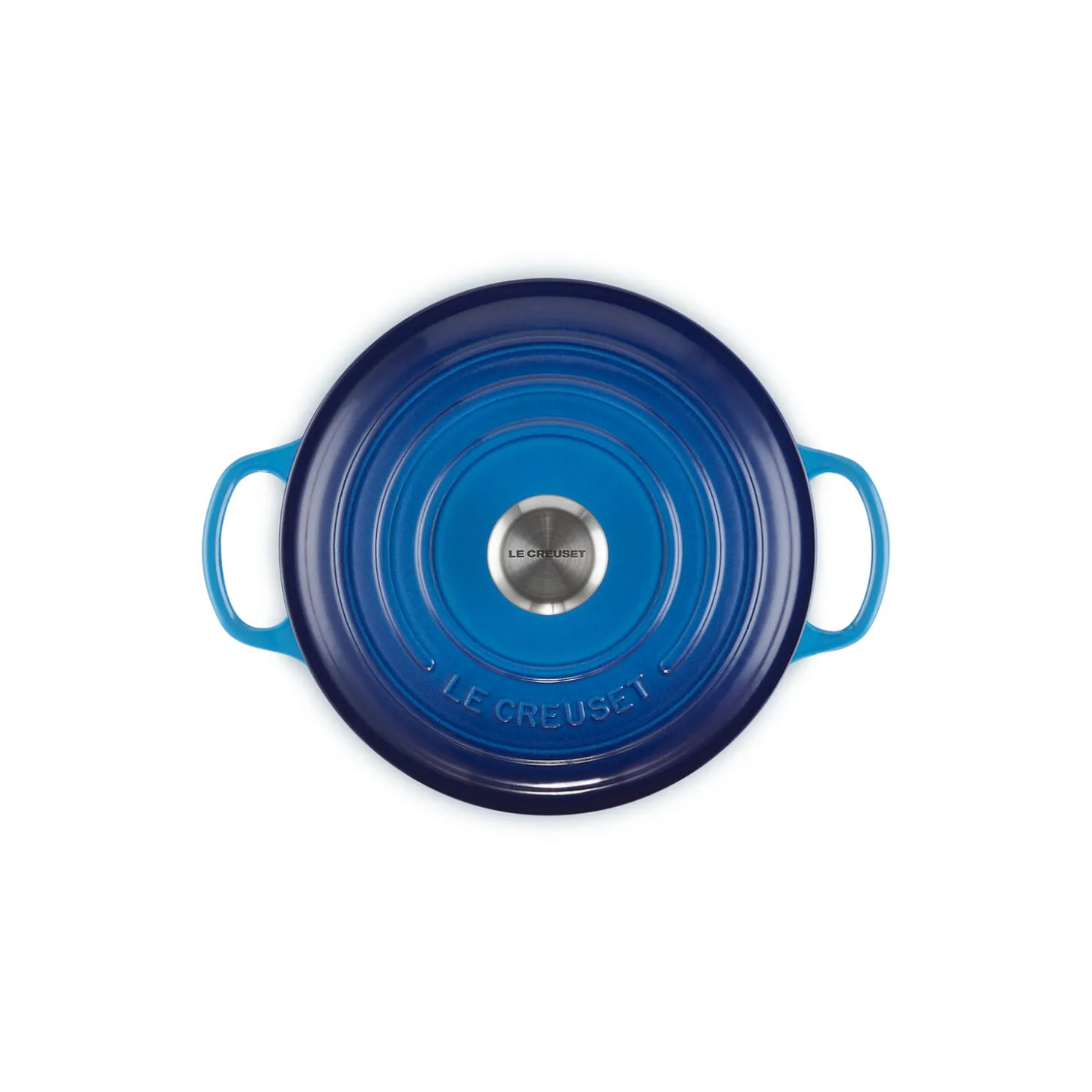 Signature rund gryde Ø 20 cm, azure blue