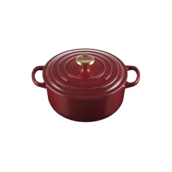 Signature rund gryde Ø 20 cm, garnet