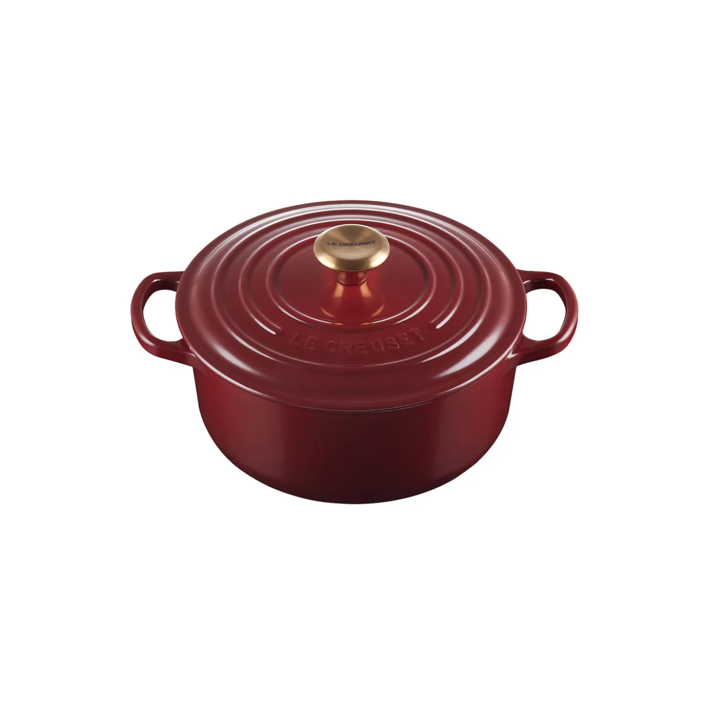 Signature rund gryde Ø 20 cm, garnet