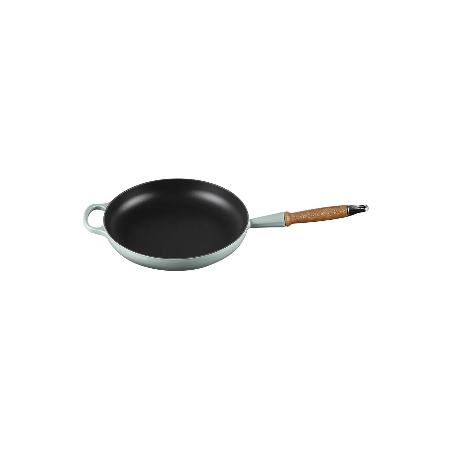 Signature stegepande med træhåndtag Ø 28 cm, sea salt