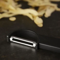 Singles grøntsagsskræller, black