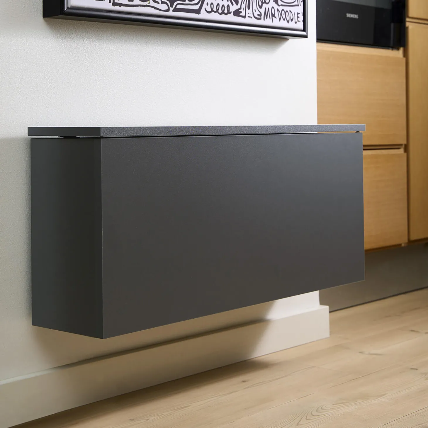 SORTED Standard Wide affaldssortering, carbon grey