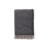Stella uld plaid, coke grey