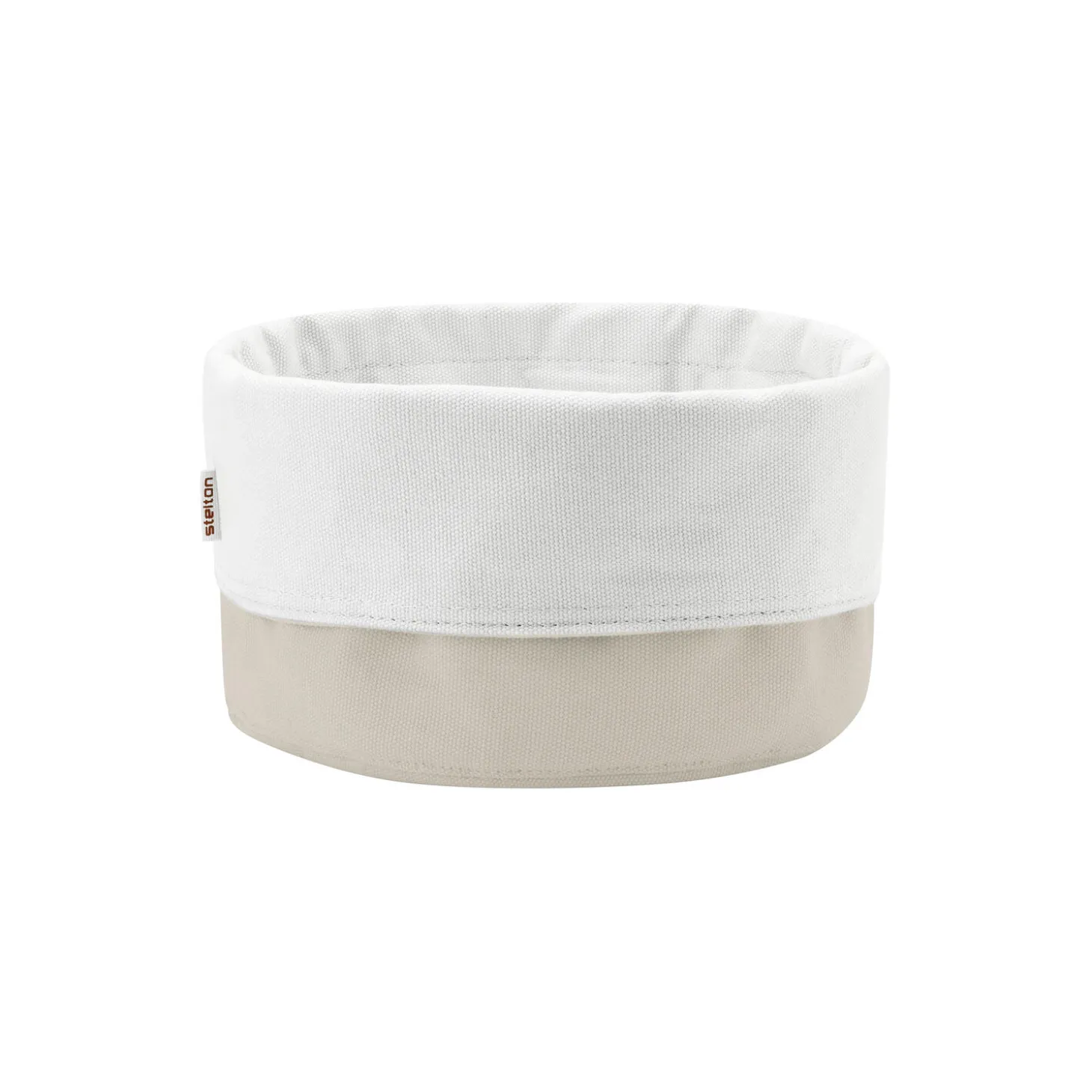 Stelton brødpose, sand/white