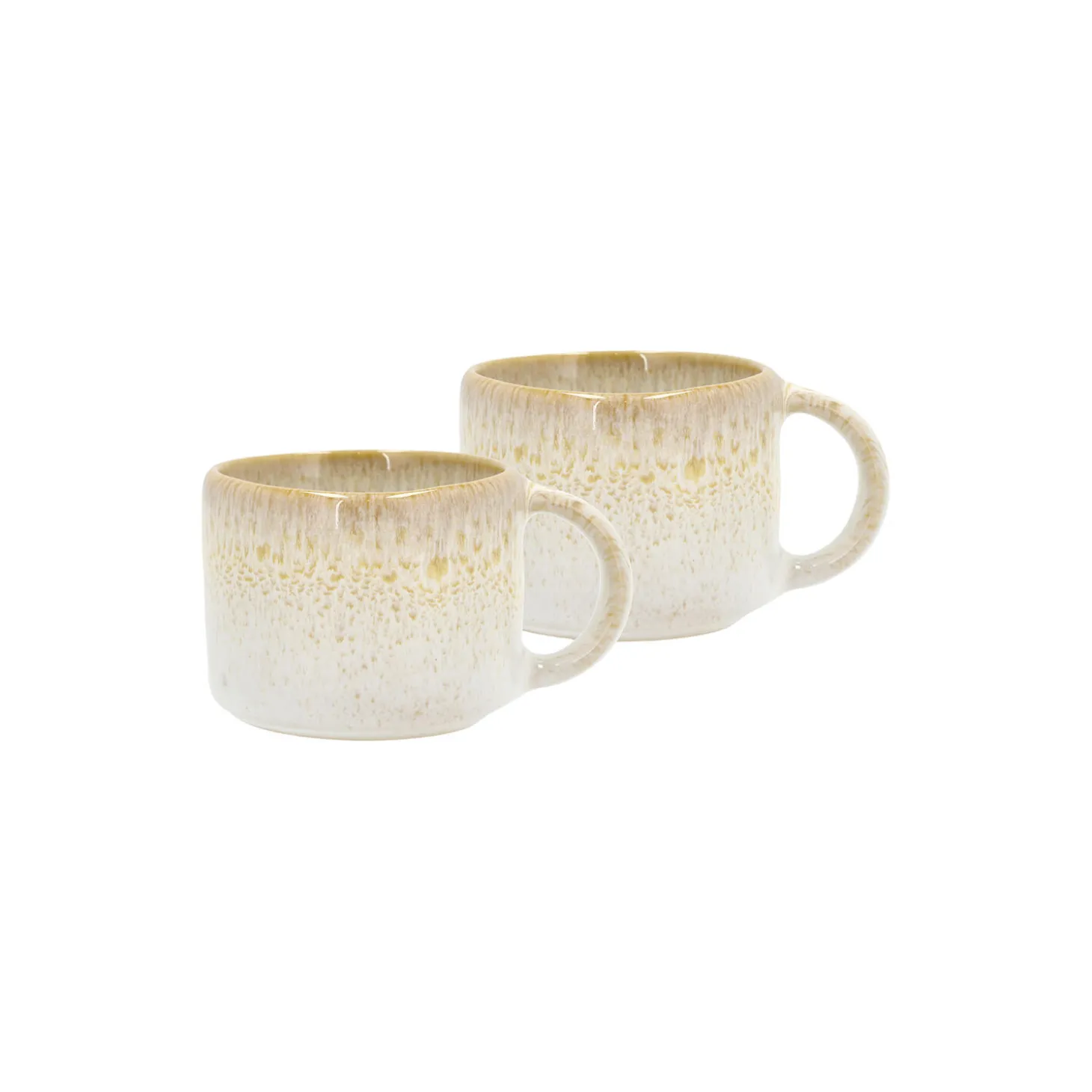 Styles espressokop 2 stk., creme/sand