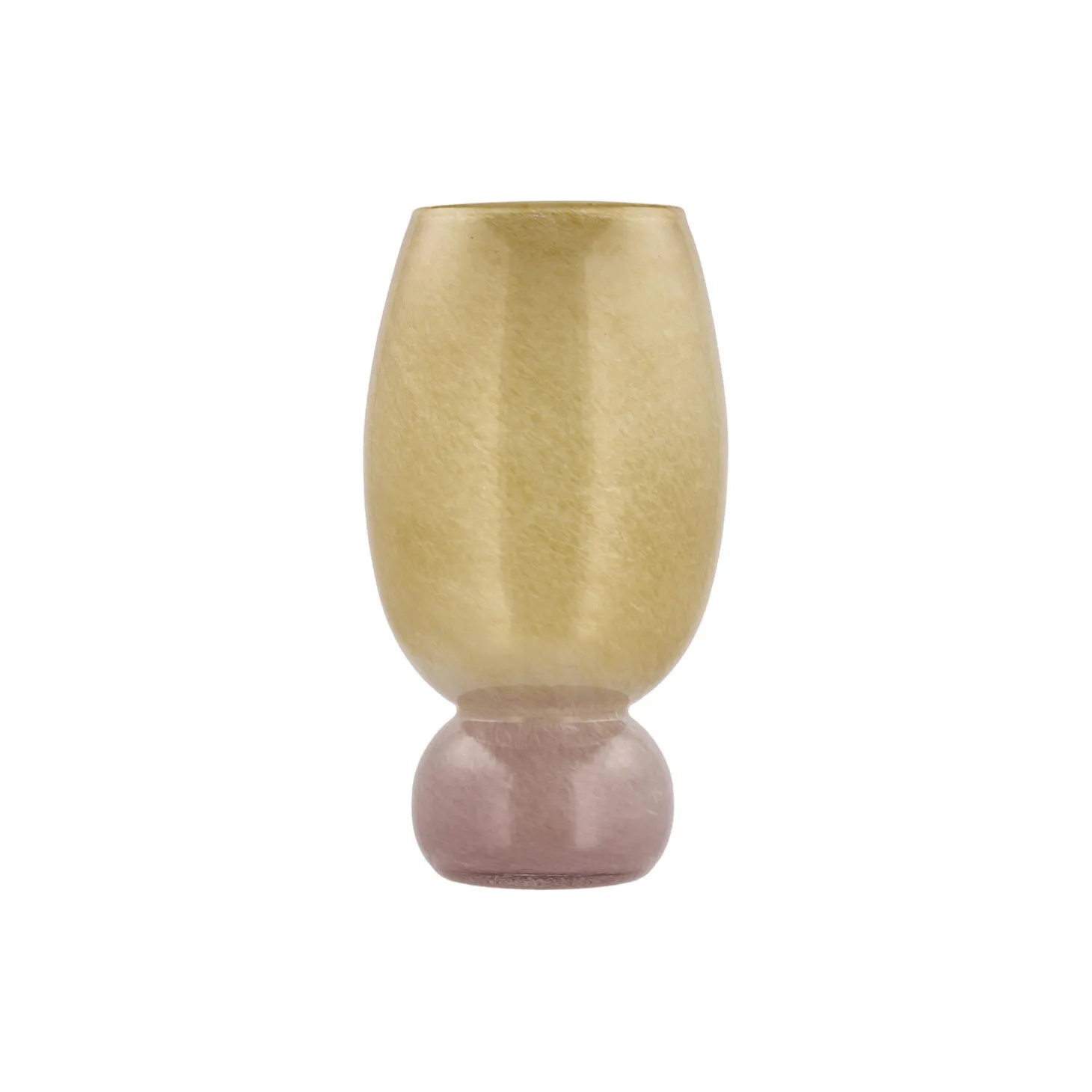Styles vase, rose/yellow
