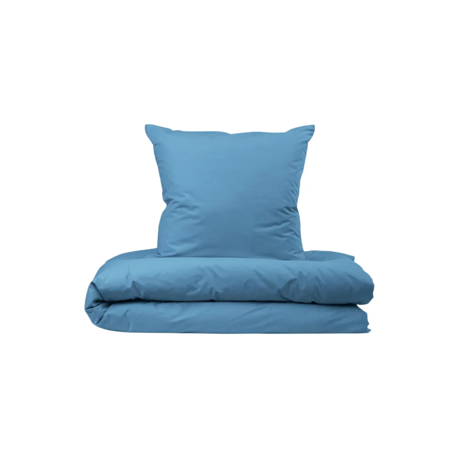 SUPIMA PERCALE sengetøj, bright blue