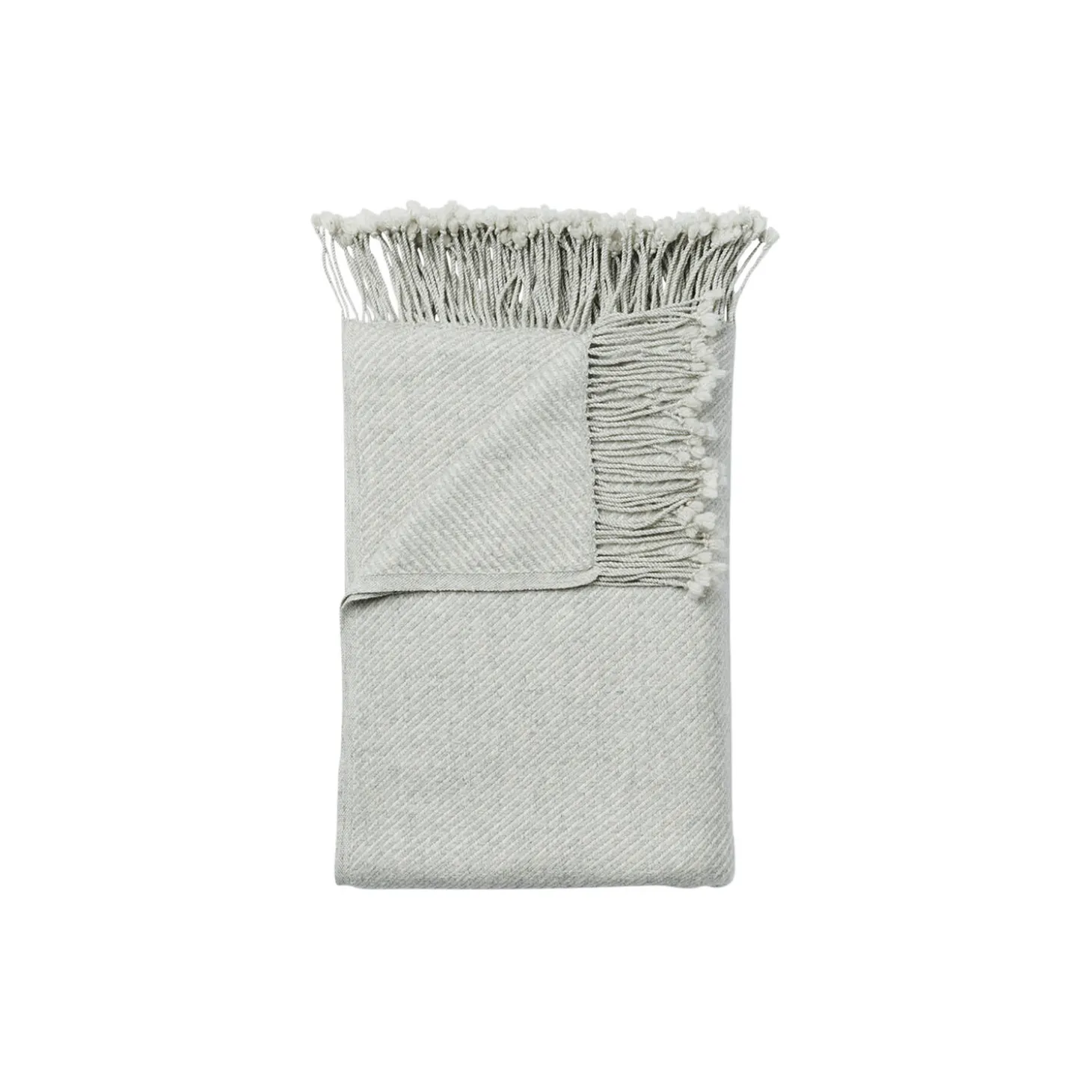 SUSAN Throw, light grey