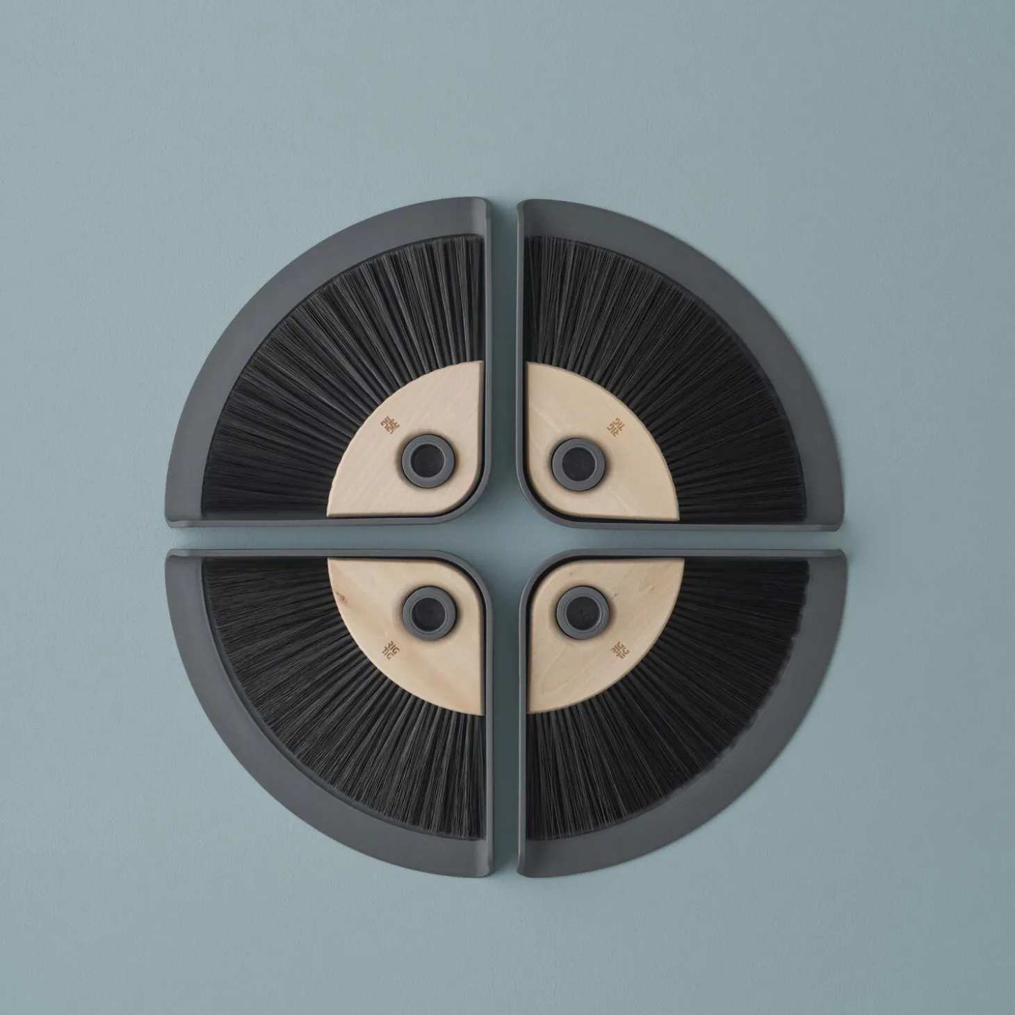 SWEEP-IT fejebakke og kost, grey