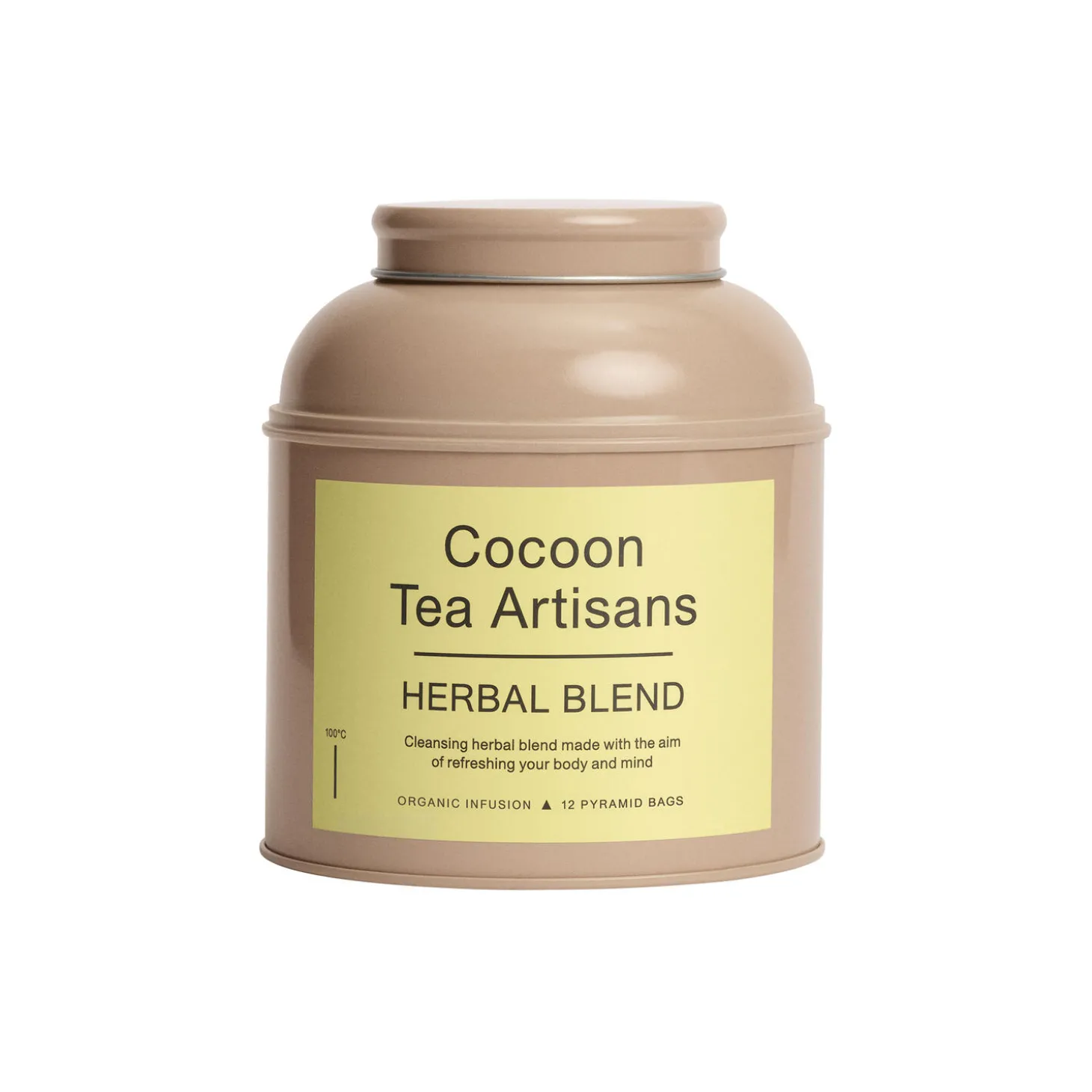 Tea Caddy, organic herbal blend