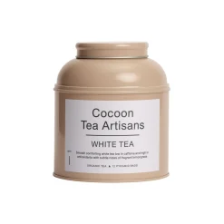 Tea Caddy, organic white tea