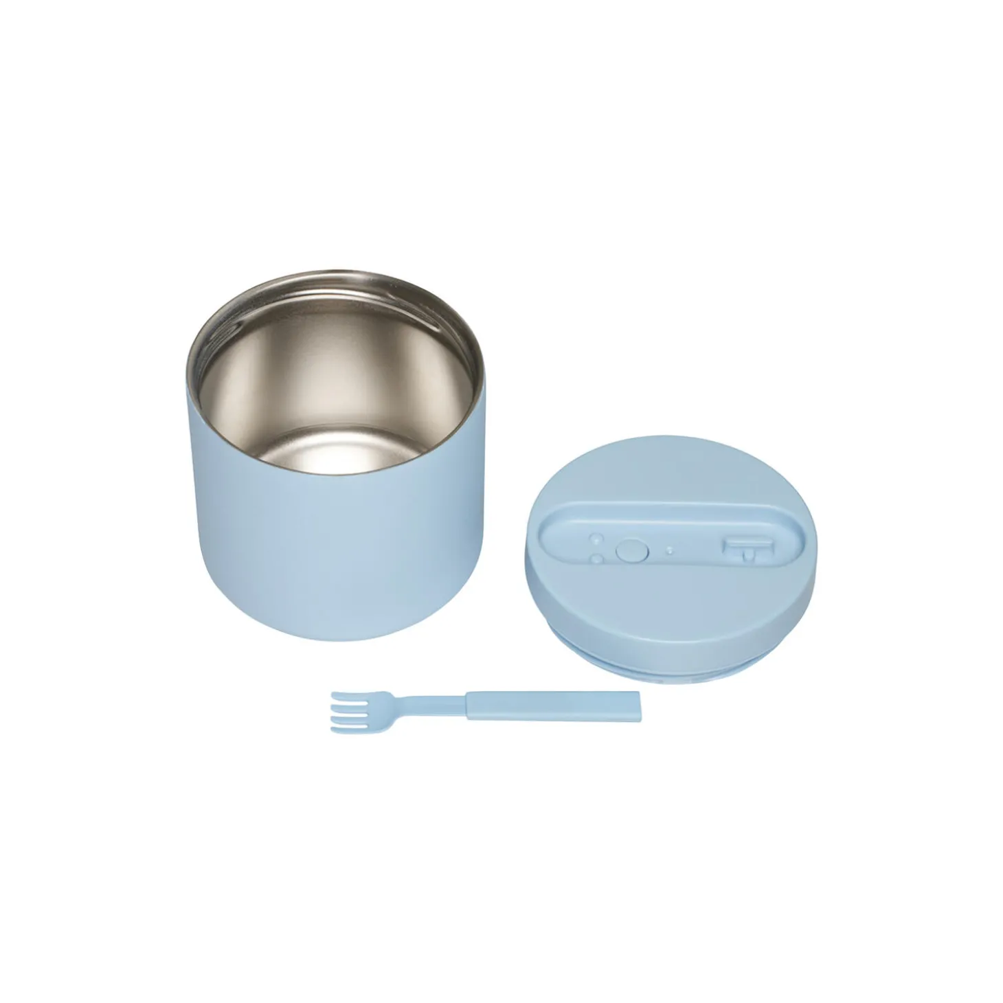 Termo rejsemadkasse, light blue