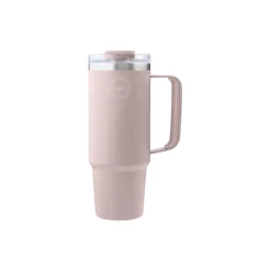 Thermo Cup With Straw, soft rose