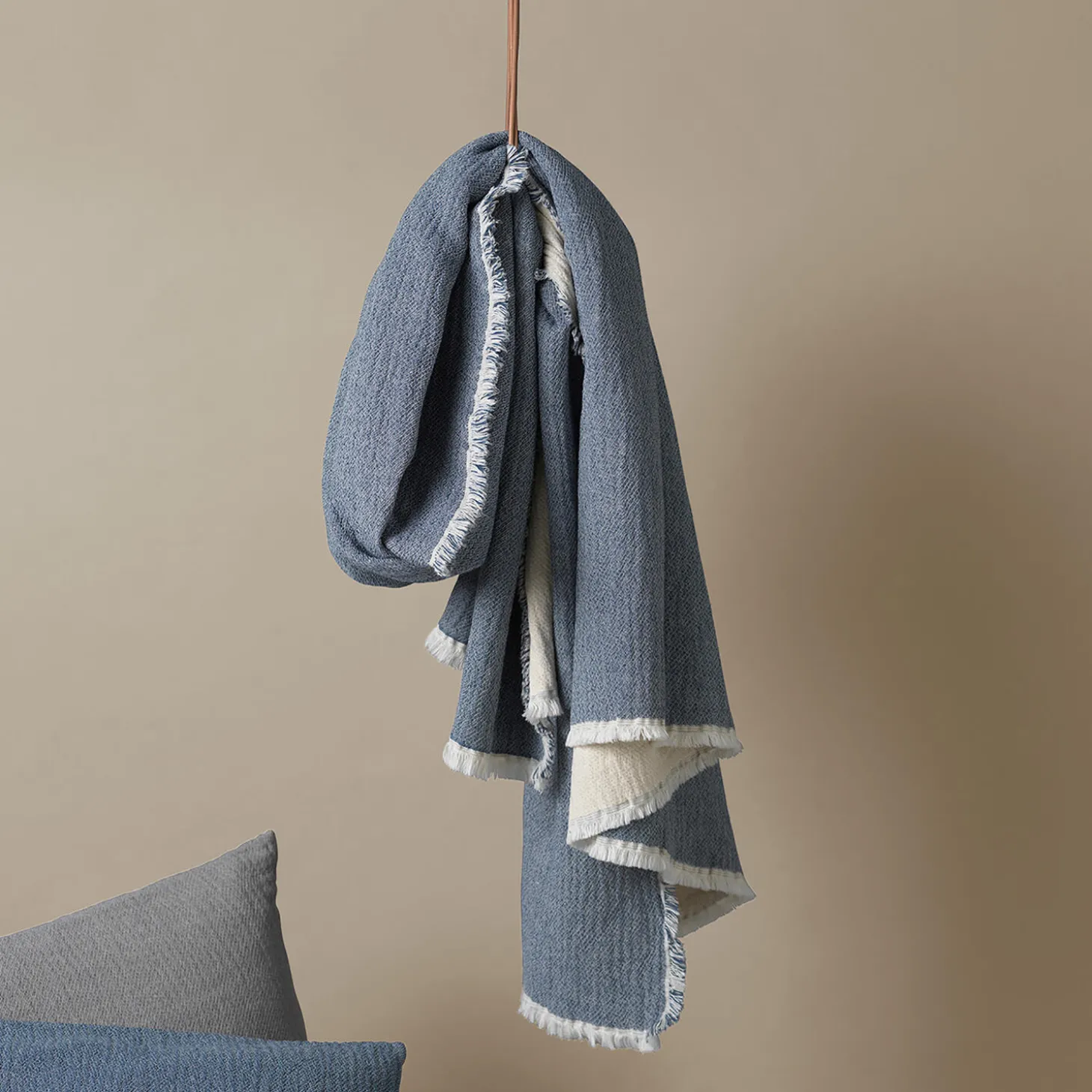 Thyme plaid, blue
