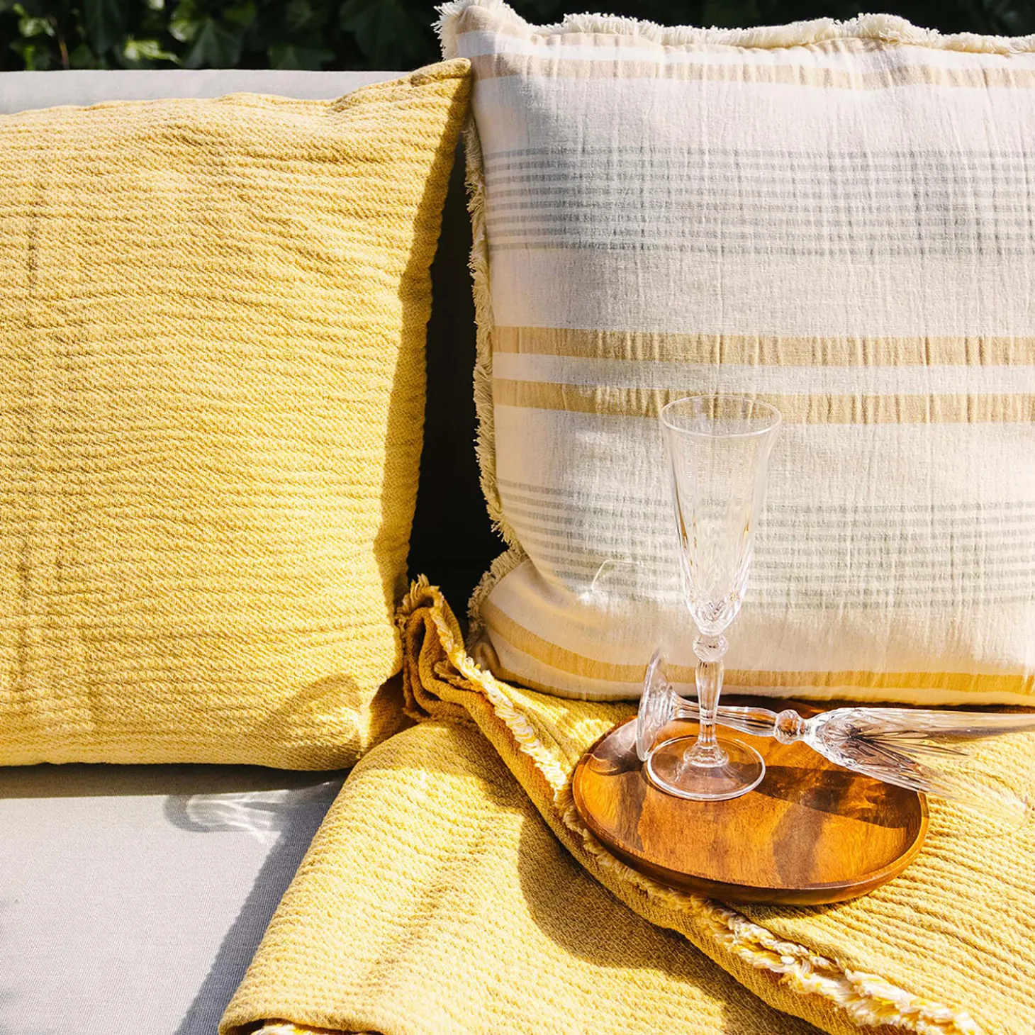 Thyme plaid, yellow