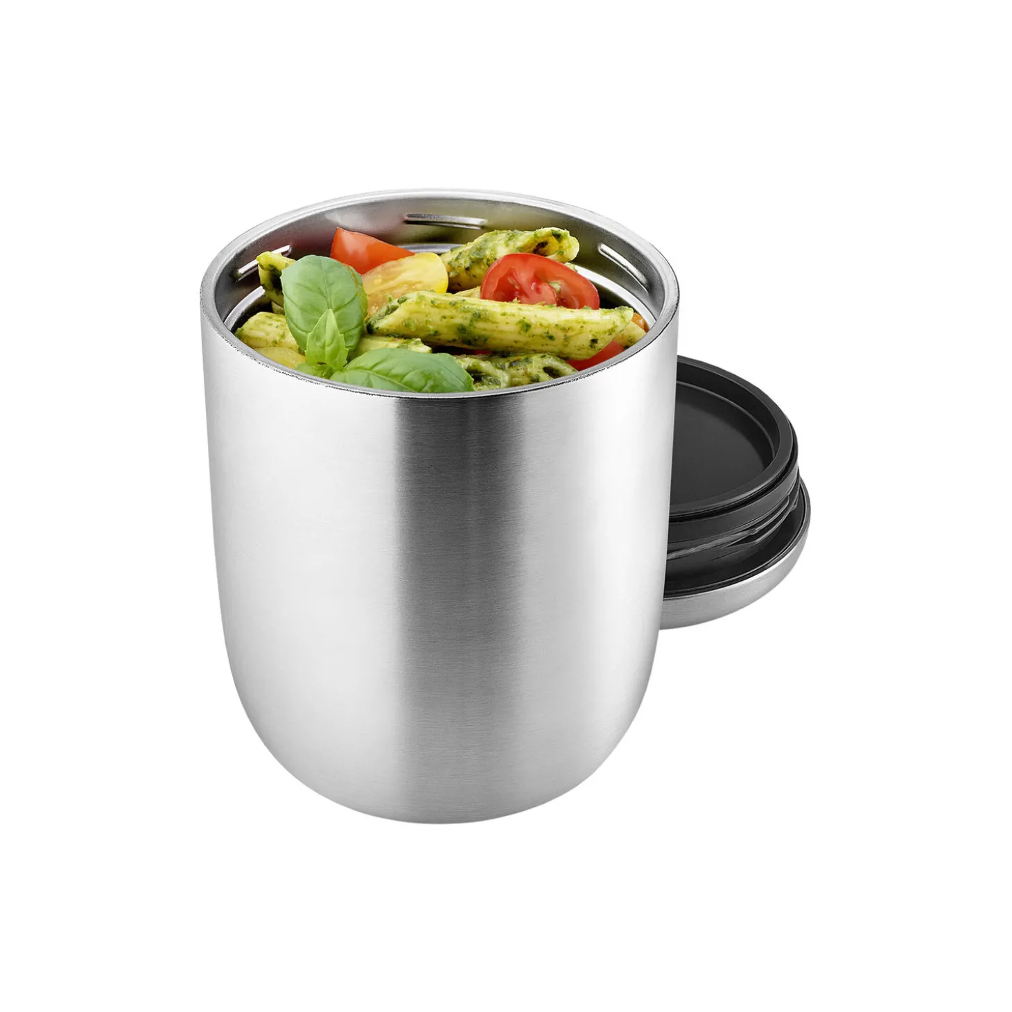 To Go termo madkasse, steel/black