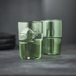 Torino drikkeglas 2 stk., grøn