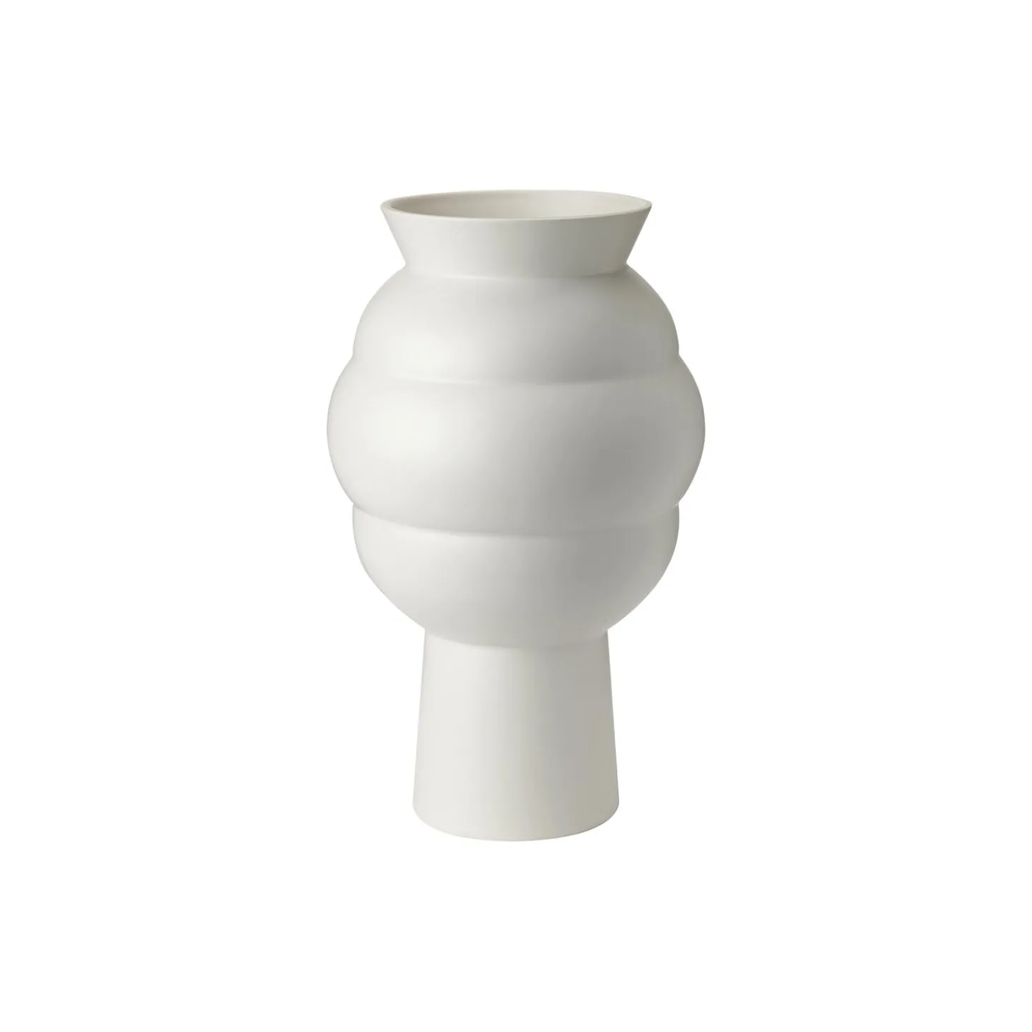 Tortus Archie vase No 4, white