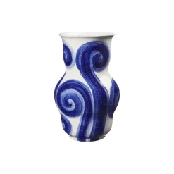 Tulle vase, blå