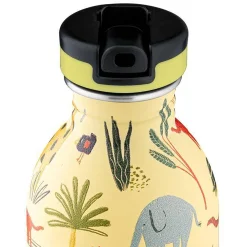 Urban Drikkeflaske med Sports Låg og Stone Finish, jungle friends