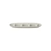 VELA Candle Holder Shap oval, moonbeam
