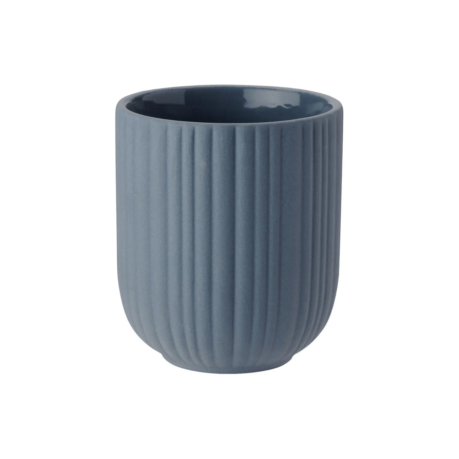 Verda kop, dusty blue