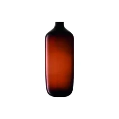 Vessel vase, brun/mocka