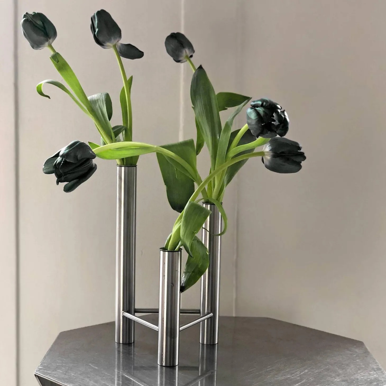 VISTA lysestage/vase, poleret